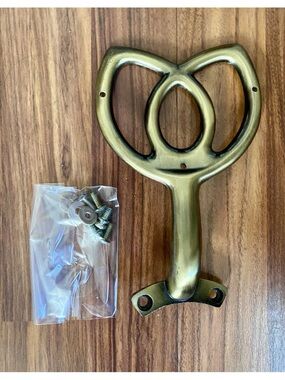 Ceiling Fan Blade Arm / Bracket Replacement with hardware- Antique Brass Finish